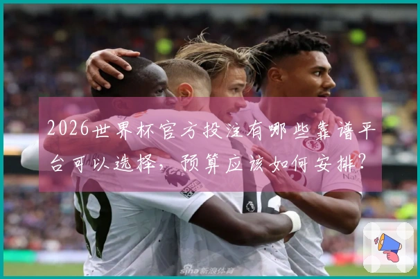 2026世界杯官方投注有哪些靠谱平台可以选择，预算应该如何安排？